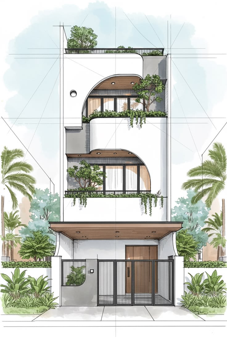 Cải tạo nhà phố 4 tầng